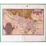 Map Mappa dei Paesi Bassi meridionali “Picardiae Belgicae Regionis Descriptio” - XVI secolo (1579) Johannes Surhon (edit. A. Ort