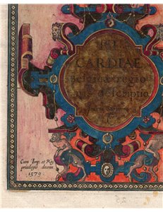 Map Mappa dei Paesi Bassi meridionali “Picardiae Belgicae Regionis Descriptio” - XVI secolo (1579) Johannes Surhon (edit. A. Ort