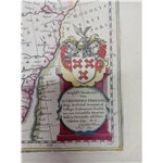 Mappa / Map Frisia Orientale “Typus Frisiae Orientalis” - Ubbo Emmius - Willem Blaeu (Amsterdam) - XVII secolo. La carta mostra 