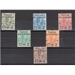 1890 - Valevole per le stampe, serie n° 50/55. Cert.: IC. Cat. € 565 (**)