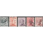 1917/20 - Vittorio Emanuele, serie n° 108/12. Cat. € 100 (U)