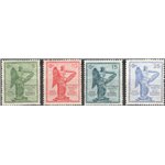 1921 - Vittoria, serie n° 119/22 con ottima centratura. Cat. € 150 (**)