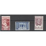 1922 - Mazzini, serie n° 128/30. Cat. € 200 (**)