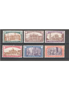 1924 - Anno Santo, serie n° 169/74. Cat. € 125 (**)