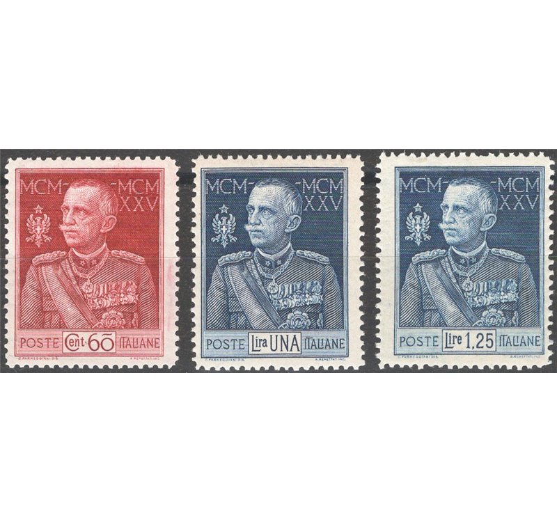 1926/26 - Giubileo, serie n° 186/88. Cat. € 125 (**)