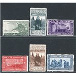 1926 - S. Francesco, n° 192/99 dent. più comuni. Cat. € 60 (**)
