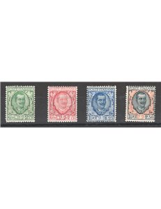 1926 - Floreale, serie n° 200/03. Cert.: IC. Cat. € 425 (**)