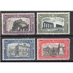 1928 - Milizia II, serie n° 220/23. Cert.: IC. Cat. € 450 (**)