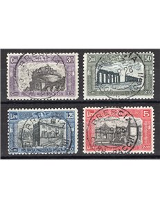 1928 - Milizia II, serie n° 220/23. Cert.: Biondi. Cat. € 1.250 (U)