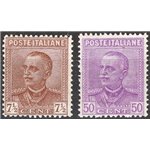 1928 - Giubileo, serie n° 224/25. Cat. € 100 (**)