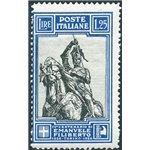 1928 - Emanuele Filiberto 1,25 £ dent. lineare 13¾, n° 235/i. Cert.: Biondi. Cat. € 2.500 (**)