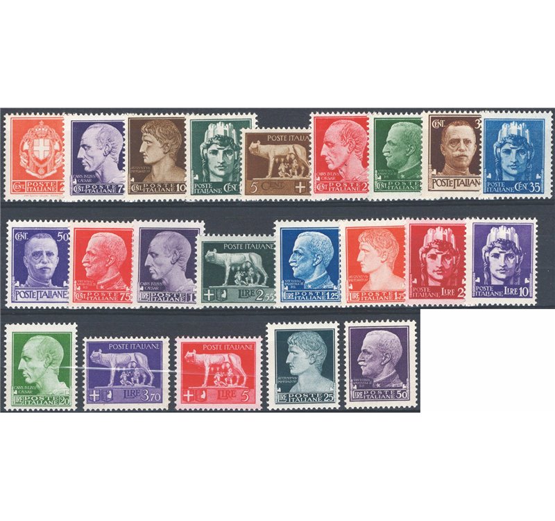 1929 - Imperiale, serie n° 242A/61. Cat. € 150 (**)