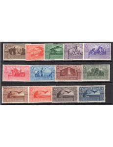 1930 - Virgilio, serie n° 282/90 + P.A. 21/24. Cert.: IC. Cat. € 1.125 (**)