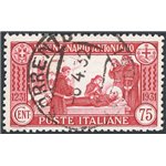 1931 - S. Antonio 75 c. dent. 12, n° 299. Cert.: IC. Cat. € 725 (U)