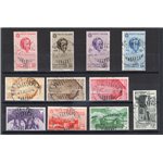 1935 - Bellini, serie n° 388/93 + P.A. 90/94. Cert.: IC. Cat. € 2.250 (U)