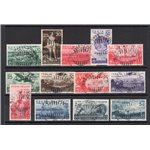 1936 - Orazio, serie n° 398/405 + P.A. 95/98. Cert.: IC. Cat. € 2.450 (U)