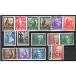 1938 - Impero, serie n° 439/48 + P.A. 111/16. Cert.: IC. Cat. € 475 (**)