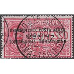 1917 - P.A. Volo Torino - Roma - Torino, n° 1. Cat. € 70 (U)