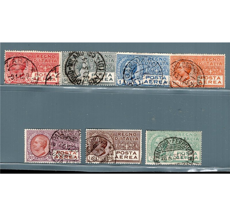 1926/28 - P.A. Vittorio Emanuele, serie n° 2A/7. Firm.: Chia - ED. Cert.: IC. Cat. € 500 (U)