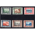 1933 - P.A. Crociera Zeppelin, serie n° 45/50. Cert.: IC. Cat. € 450 (**)