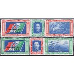 1933 - P.A. Trittici I-Pel, serie n° 51N/52N. Firm.: Raybaudi. Cert.: IC. Cat. € 750 (**) 