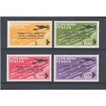 1934 - P.A. Volo Roma - Buenos Aires, serie n° 56/59. Cat. € 150 (**)