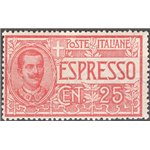 1903 - Espressi 25 c., n° 1. Cat. € 225 (**)