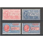 1925/26 - Espressi, serie n° 11/14. Cat. € 45 (**)