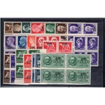 1943 - Posta militare, la serie n° 1/20 con soprast. P.M. in quartina. Cat. € 450 (**)