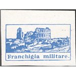 1943 - Franchigia Militare Tunisia, Anfiteatro El Djem non dent., senza gomma come da emissione, n° 1b. Firm.: Chia. Cert.: IC. 