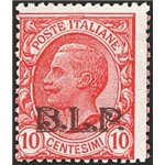 1923 - BLP 15 c. con soprast. tipografica del 3° tipo, n° 13. Cert.: IC. Cat. € 400 (**)