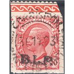 1923 - BLP 10 c. rosa soprast. del 2° tipo in nero, n° 13. Cat. € 150 (U)