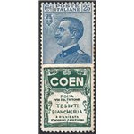 1924/25 - Pubblicitari Coen 50 c. violetto, n° 5. Firm.: ED. Cert.: IC. Cat. € 1.250 (**)