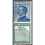 1922/24 - Pubblicitari Reinach 25 c. azzurro, n° 7. Firm.: Raybaudi - Chia. Cert.: IC. Cat. € 800 (**)