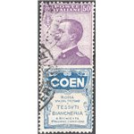 1922/24 - Pubblicitari Coen 25 c. violetto, n° 10. Cat. € 165 (U)