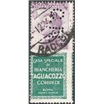 1925 - Pubblicitari 50 c. Tagliacozzo con perforazione "CN", n° 17 (U)