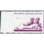 1943 - Luogotenenza Occup. Tedesca di Napoli Recapito Interquartiere - Servizio postale per la città ordinato dal comandante ted