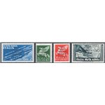 Emissioni C.L.N. - Imperia - 1945 - Pegaso, serie n° 16/19. Cert.: Biondi. Cat. € 27.500 (**)