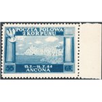 Corpo Polacco - 1946 - Vittorie Polacche 55 g. azzurro su carta giallastra spessa gommato, n° 6A. Cert.: IC. Cat. € 260 (**)