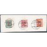 Terre Redente - Trentino Alto Adige - Bolzano 1 - 1918/19 - Venetia Tridentina soprast. con "T" in rosso, serie n° BZ1 8/10. Cat