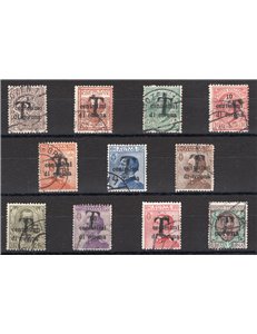 Terre Redente - Trentino Alto Adige - Bolzano 1 - 1918/19 - Trento e Trieste soprast. con "T" in nero, serie n° BZ1 11/19A. Cert