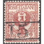 Terre Redente - Trentino Alto Adige - Bolzano 3 - 1918/19 - Floreale 2 c. con soprast. "T5", n° BZ3 10. Cert.: Biondi. Cat. € 27