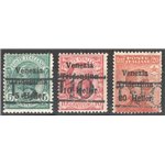 Terre Redente - Trentino Alto Adige - Bolzano 3 - 1918/19 - Venezia Tridentina con soprast. "T", serie n° BZ3 11/13. Cert.: Bion