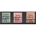 Terre Redente - Trentino Alto Adige - Bolzano 3 - 1918/19 - Venezia Tridentina con soprast. "T", serie n° BZ3 11/13. Cert.: Bion