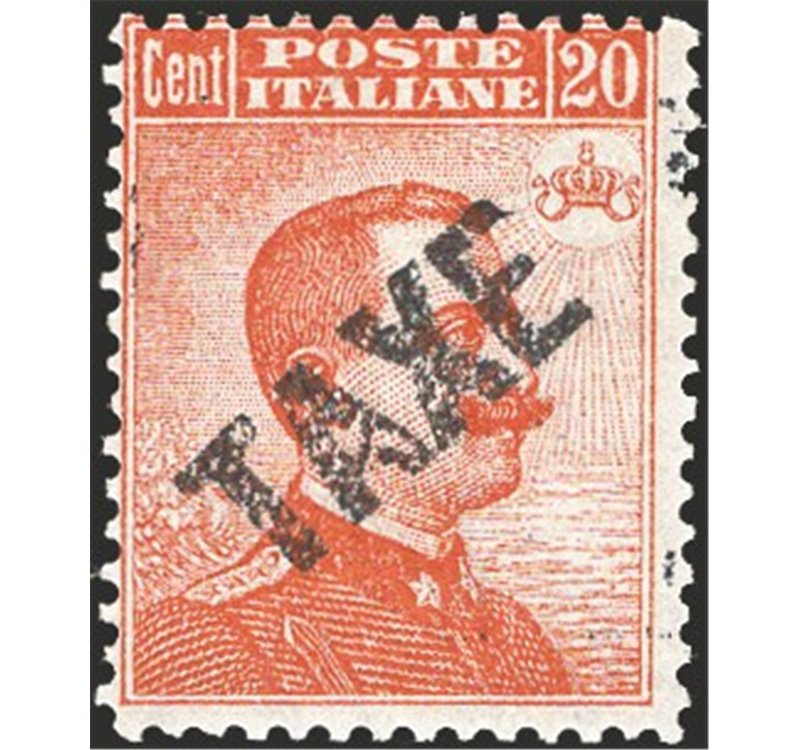 Terre Redente - Trentino Alto Adige - Bolzano 3 - 1918/19 - Michetti 20 c. arancio con soprast. "TAXE", n° BZ3 44C. Cert.: Biond