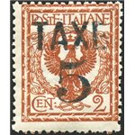 Terre Redente - Trentino Alto Adige - Bolzano 3 - 1918/19 -  Floreale 2 c. con soprast. "TAXE 5" in nero, n° BZ3 75. Cert.: Bion