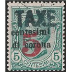 Terre Redente - Trentino Alto Adige - Bolzano 3 - 1919 - Trento e Trieste 5 c. soprast. “TAXE”, n° BZ3 82B (**)