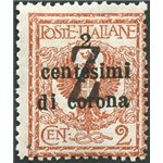 Terre Redente - Trentino Alto Adige - Bolzano 3 - 1918/19 - Venezia Tridentina 2 c. con soprast. in nero di una "Z", n° BZ3 99. 