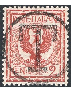 Terre Redente - Trentino Alto Adige - Bolzano 3 - 1919 - Floreale 2 c. con soprast. “T”, n° BZ3 114A. Cat. € 150 (**)