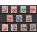 Terre Redente - Trentino Alto Adige - Bolzano 3 - 1919 - Trento e Trieste soprast. “PORTO” in rosso, serie n° BZ3 116/26. Cert.: